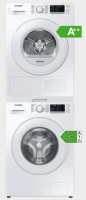 Samsung Waschturm-SET: WM130 Links + TR130 Links + Verbindungsset SKK-DF, B - Schnäppchen